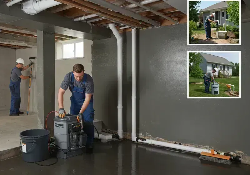 Basement Waterproofing and Flood Prevention process in Trenton, TN